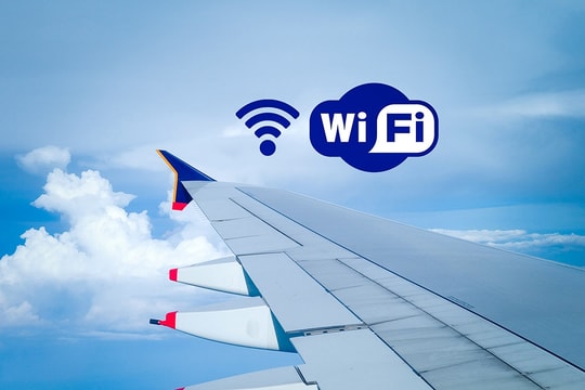 So giá dùng Internet trên máy bay của các hãng hàng không