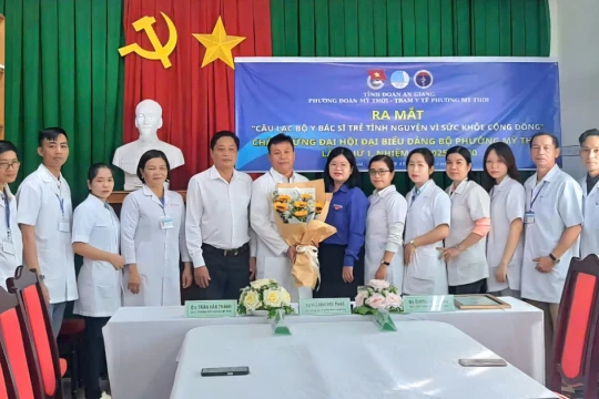An Giang ra mắt Câu lạc bộ Y, Bác sĩ trẻ tình nguyện vì sức khỏe cộng đồng