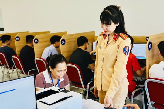Điểm mới trong thi sát hạch lái xe ở Hà Nội