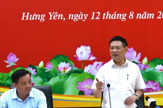Phó Thủ tướng Hồ Đức Phớc làm việc tại Hưng Yên