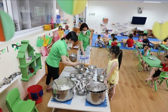 Hà Nội khẩn trương chuẩn bị hỗ trợ bữa ăn bán trú cho học sinh tiểu học
