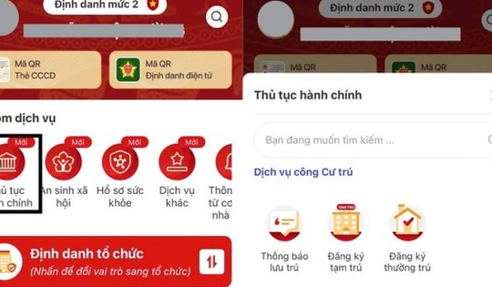 Hướng dẫn quan trọng về việc đổi thẻ căn cước trên VNeID do thay đổi đơn vị hành chính