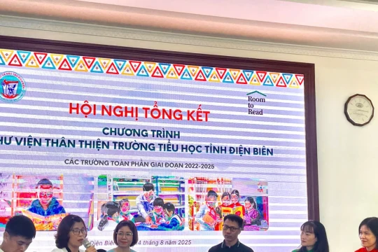 Điện Biên tổng kết 3 năm triển khai 20 thư viện thân thiện