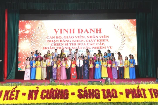 Hải Phòng: Biểu dương giáo viên giỏi, học sinh giỏi năm học 2024 -2025
