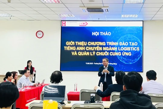 Trường Đại học Quốc tế Hồng Bàng mở chương trình Logistics mới