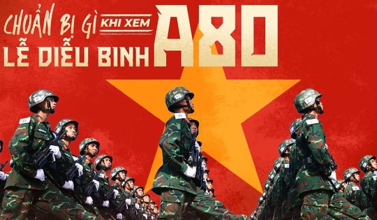 Cẩm nang 'bỏ túi' khi đi xem LỄ DIỄU BINH, DIỄU HÀNH A80