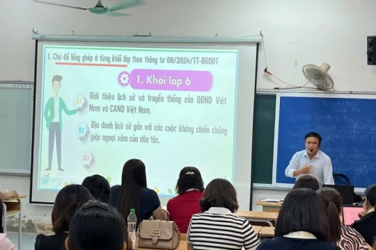 Sẽ đảm bảo mỗi giáo viên ở Phú Thọ là 'đại sứ' giáo dục quốc phòng và an ninh