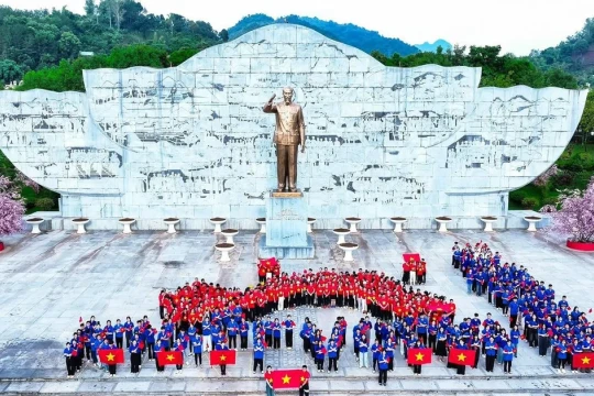 Hơn 3.000 đoàn viên Sơn La tham gia ngày hội ‘Khát vọng non sông’