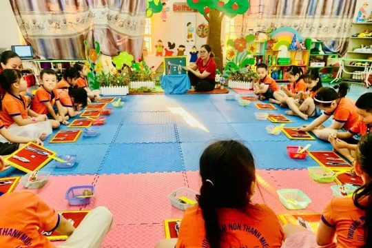 Phú Thọ: Trường Mầm non Thanh Miếu hướng đến sự phát triển toàn diện của trẻ