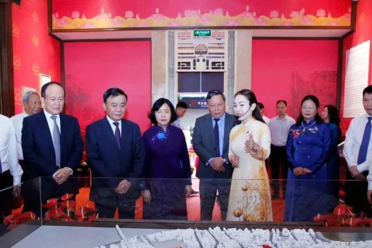 Triển lãm tại 48 Hàng Ngang - nơi Bác Hồ viết Tuyên ngôn độc lập