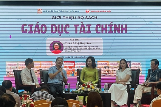 Ra mắt bộ sách 'Giáo dục tài chính' dành cho học sinh phổ thông