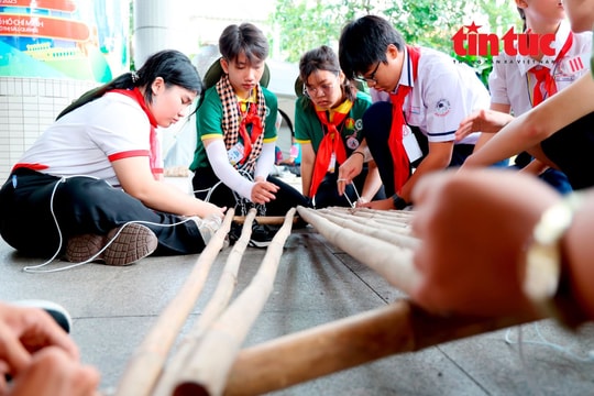 Sôi nổi Hội thi Chỉ huy Đội giỏi tại TP Hồ Chí Minh