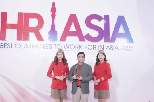 HR Asia Awards 2025 vinh danh Vietjet là 'Nơi làm việc tốt nhất Châu Á' lần 5