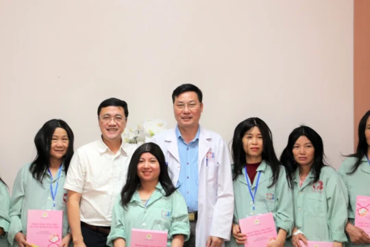 Hỗ trợ, tiếp thêm động lực cho bệnh nhân ung thư Nghệ An