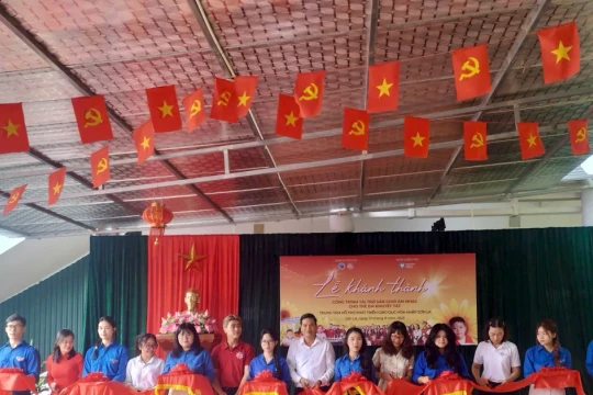Khánh thành sân chơi âm nhạc cho trẻ em khuyết tật Sơn La