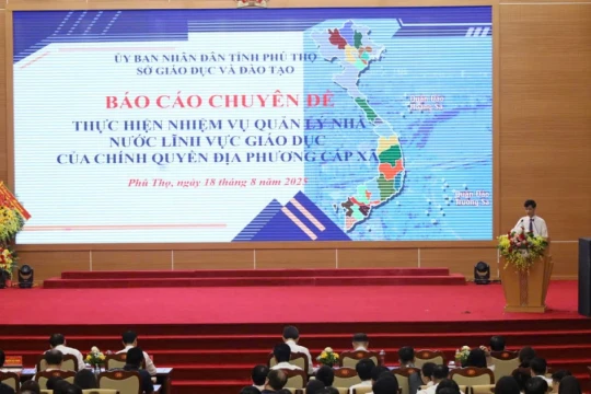 Phú Thọ: 56,7% cán bộ cấp xã phụ trách giáo dục có đủ kinh nghiệm, bằng cấp