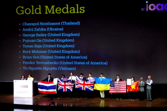 Việt Nam giành 5 huy chương tại Olympic Thiên văn và Vật lý thiên văn quốc tế 2025