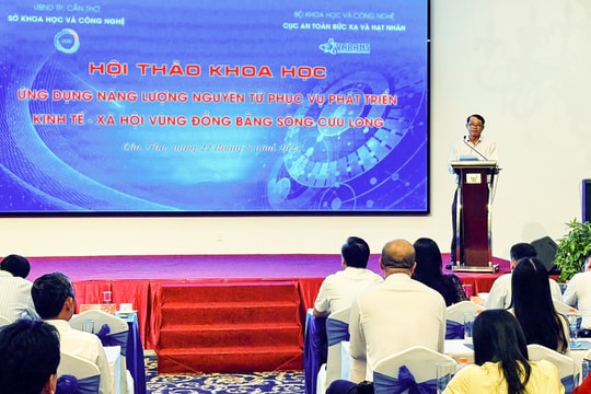 Đẩy mạnh ứng dụng năng lượng nguyên tử phục vụ phát triển ĐBSCL