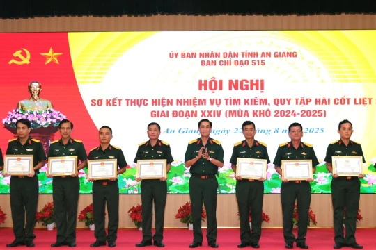 An Giang tìm kiếm, quy tập 88 hài cốt liệt sĩ trong mùa khô 2024 - 2025