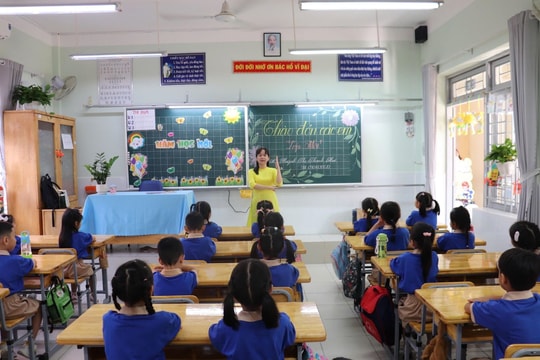 100% trường tiểu học TP Hồ Chí Minh học 2 buổi/ngày từ năm học 2025 - 2026