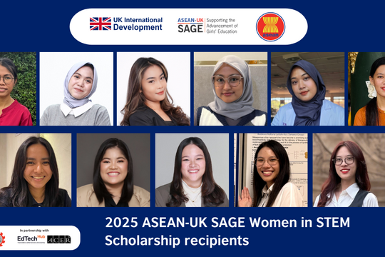 Nữ học giả Việt Nam nhận học bổng Thạc sĩ STEM của chương trình ASEAN-UK SAGE