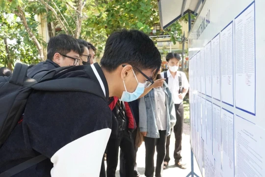 Tổ chức xét tuyển cùng một lần cho các phương thức sẽ lọc ảo tốt hơn