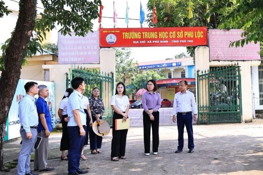 Trường học ở Phú Thọ sẵn sàng bước vào năm học mới 2025 - 2026