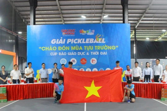 Khai mạc Giải Pickleball Cúp Báo GD&TĐ “Chào đón mùa tựu trường” năm 2025