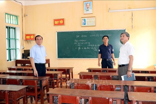 Khắc phục khó khăn, đáp ứng nhiệm vụ dạy và học theo mô hình quản lý mới