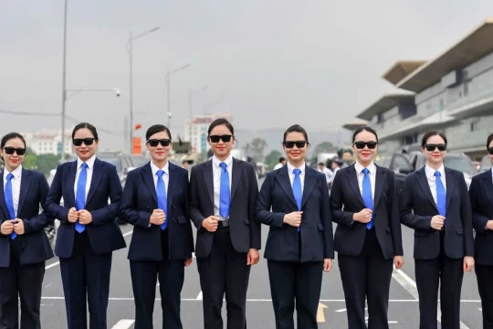 Đội hình nữ 'đặc vụ' tham gia bảo vệ an ninh, an toàn tuyệt đối Đại lễ 2/9