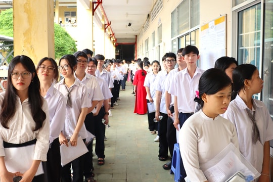 Thí sinh bắt đầu xác nhận nhập học trực tuyến trên hệ thống của Bộ GD-ĐT