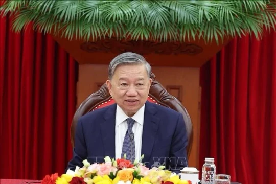 Thư chúc mừng của Tổng Bí thư nhân dịp kỷ niệm 80 năm Ngày thành lập ngành Ngoại giao