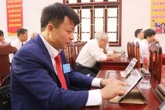 Đảng viên tiên phong chuyển đổi số, đại hội 'không giấy tờ' ở Bắc Ninh