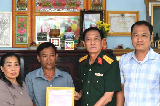 Bàn giao 5 căn nhà tình nghĩa tại An Giang dịp Quốc khánh 2/9