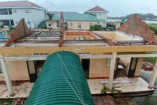 Thiệt hại ban đầu sau khi cơn bão Kajiki càn quét qua Hà Tĩnh