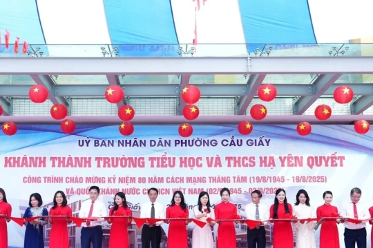 Hà Nội có thêm 2 trường công lập mới trên địa bàn phường Cầu Giấy