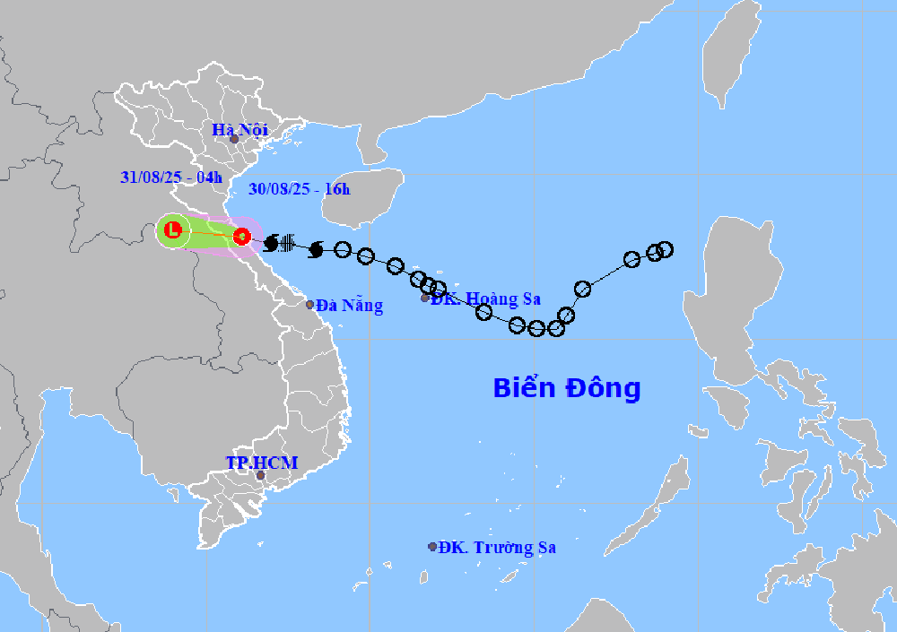 Tổ chức khai giảng đảm bảo an toàn tuyệt đối trong điều kiện thời tiết phức tạp