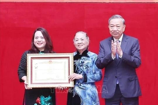 Tổng Bí thư Tô Lâm dự Lễ truy tặng Danh hiệu Anh hùng Lực lượng vũ trang nhân dân cho Thượng tướng Bùi Thiện Ngộ