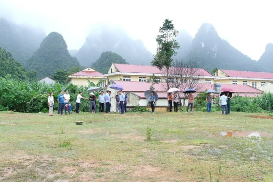 Xây dựng trường nội trú liên cấp xã biên giới: Hiện thực hóa giấc mơ
