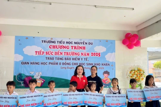 An Giang lan tỏa yêu thương đồng hành cùng học sinh vượt khó