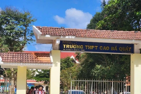 Đắk Lắk: Hiệu trưởng Trường THPT Cao Bá Quát bị kỷ luật