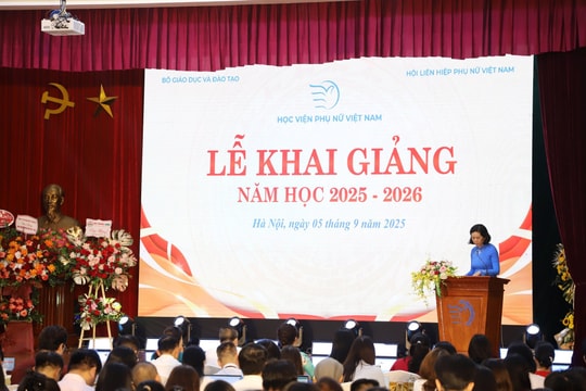 Học viện Phụ nữ Việt Nam khai giảng năm học mới 2025 – 2026