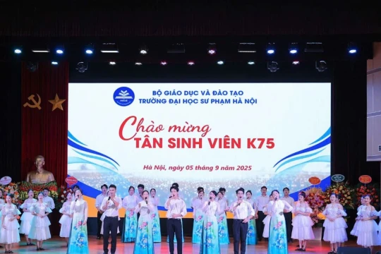 Trường ĐH Sư phạm Hà Nội chào đón hơn 5.200 tân sinh viên