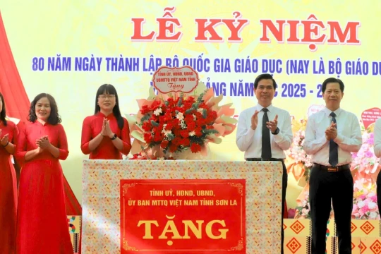 58 trường học vùng lũ Sơn La được tu sửa trước năm học mới