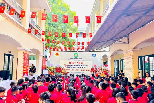 Trường THCS Láng Thượng hân hoan khai giảng năm học mới 2025 - 2026