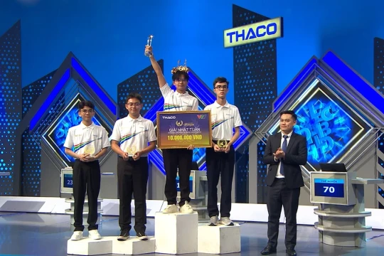 Nam sinh Thanh Hóa thắng thuyết phục trận thi tuần Olympia