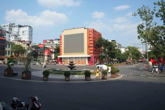 Hà Nội: Thay đổi lớn tại Quảng trường Đông Kinh Nghĩa Thục