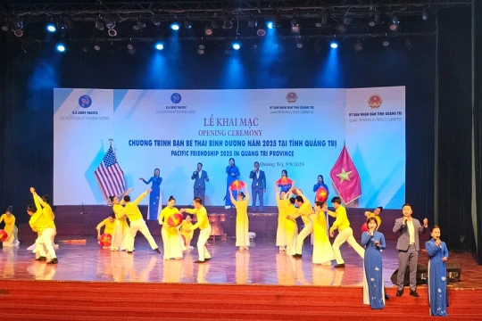Quảng Trị khai mạc chương trình bạn bè Thái Bình Dương