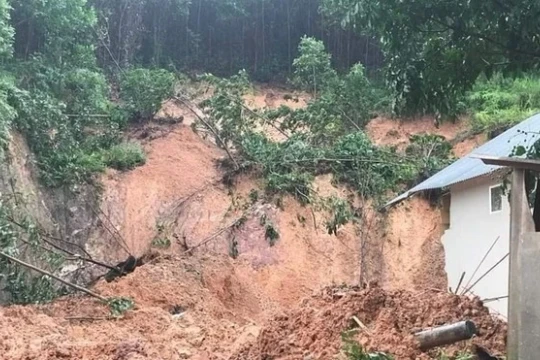 Thanh Hoá công bố tình huống khẩn cấp về sạt lở tại trường miền núi