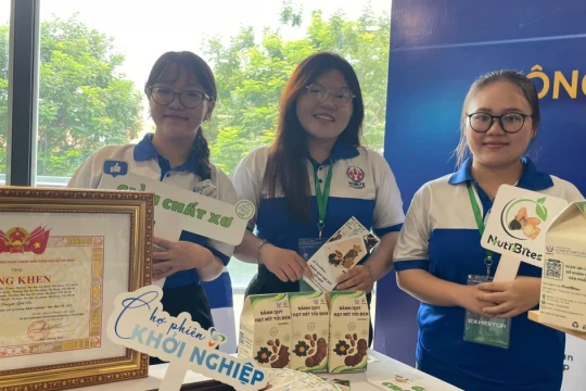 Làm bánh quy từ tỏi đen và hạt mít